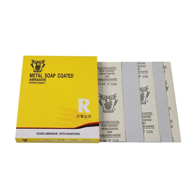Dry Sandpaper & White Sanding Strips