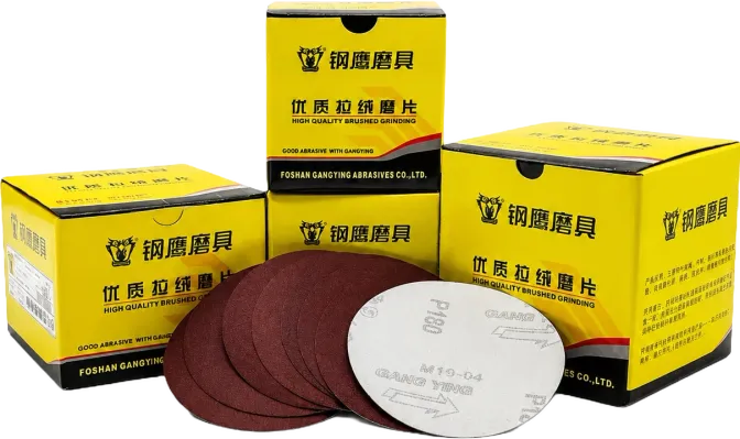 Gangying Abrasives coated abrasive discs and packaging